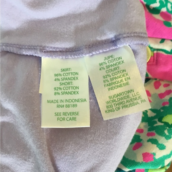 Lilly Pulitzer Madison Skort in Early Bloomer - Picture 7 of 8